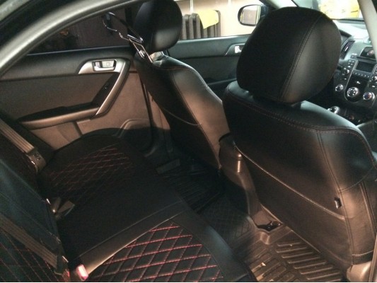 Авточехлы на Kia Cerato 2