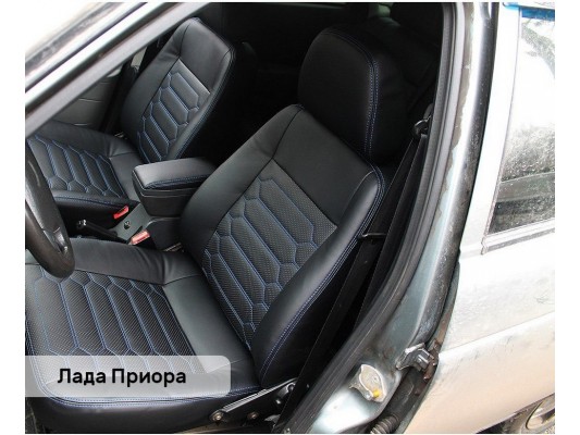 Каркасные авточехлы на Lada Priora