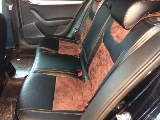 Каркасные авточехлы на Skoda Octavia A7