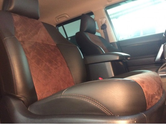 Каркасные авточехлы на Toyota Land Cruiser Prado 150