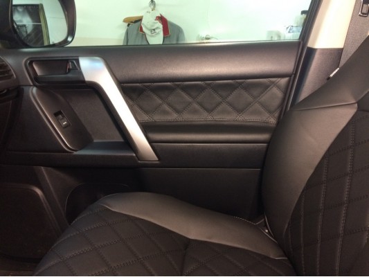 Каркасные авточехлы на Toyota Land Cruiser Prado 150